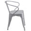 Chaise de salle à manger empilable-370950846
