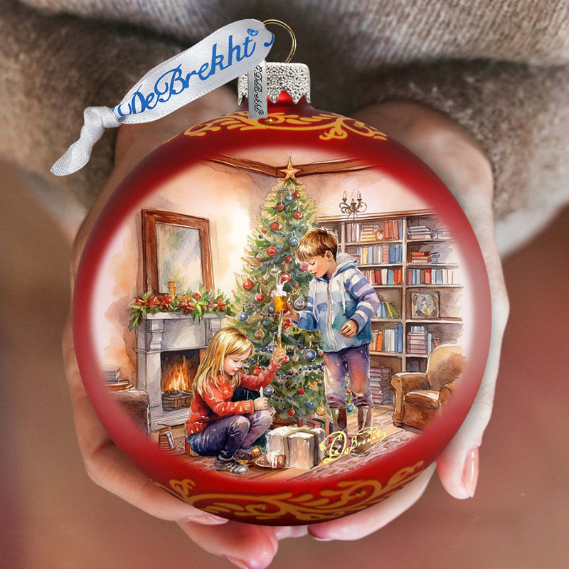 5.5'' Glass Ball Ornament