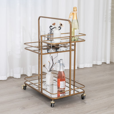 Metal Bar Cart