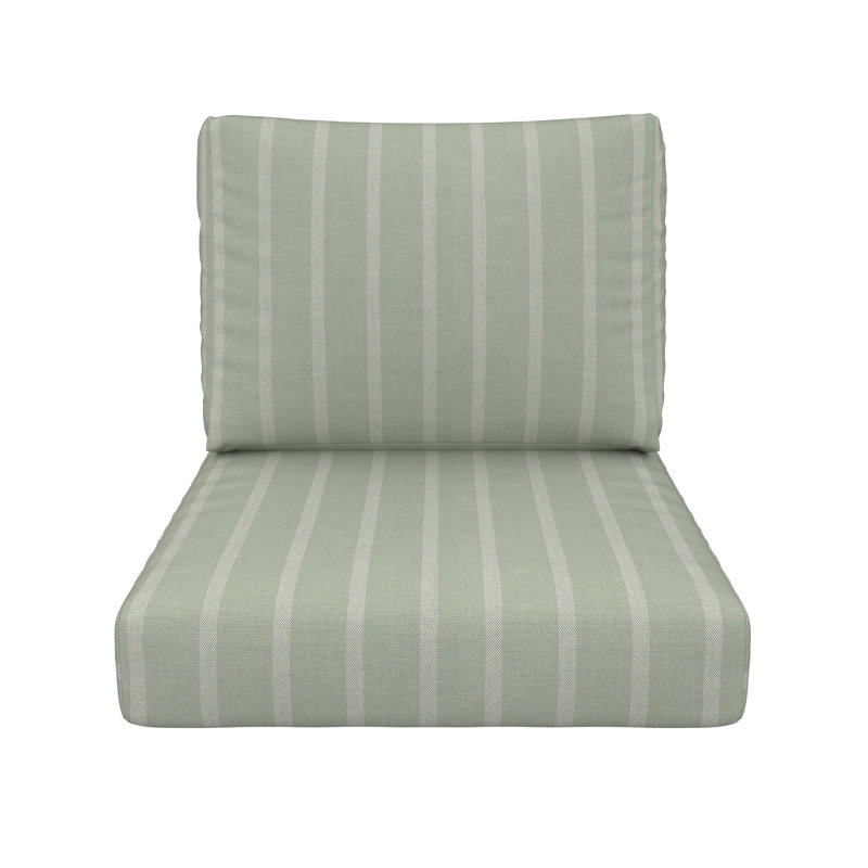 Lani Sunbrella® 25" Outdoor Lounge Chair Cushion, Unwind Rainwashed