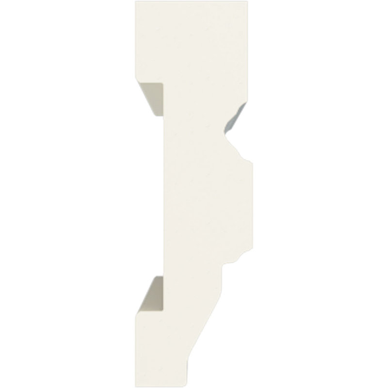 Endurathane Hillsborough Window & Door Casing, 2 5/8"H x 5/8"P x 94 1/2"L, Factory Primed