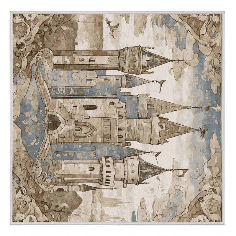 Tapis majestueux, Carré 6 pi