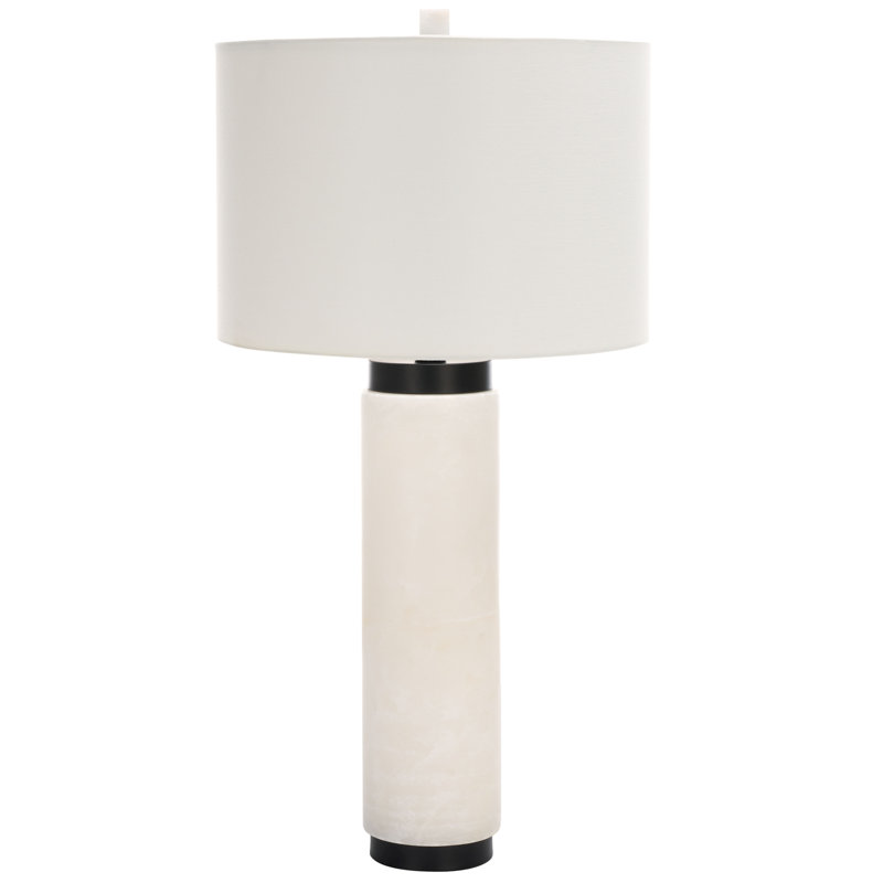 Lampe de table 29,5 ", Noir / blanc