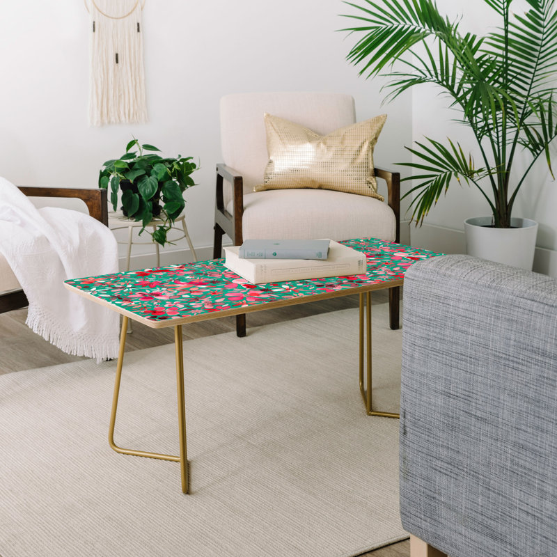 Single Coffee Table, Gold