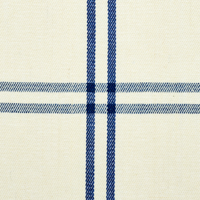 Tissu à carreaux du Luberon, Bleu