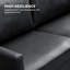 Fauteuil d'appoint en similicuir Bobur-1982159547