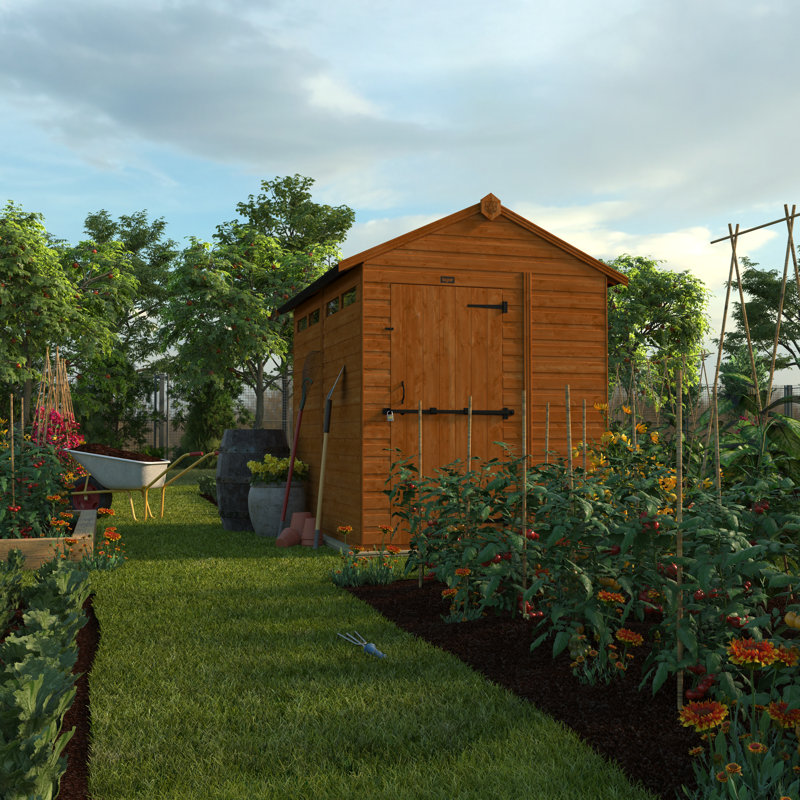 8x6w TigerFlex® Shiplap Apex Security Shed