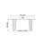 Modern Simple High-end Rectangular Dining Table-1400727367