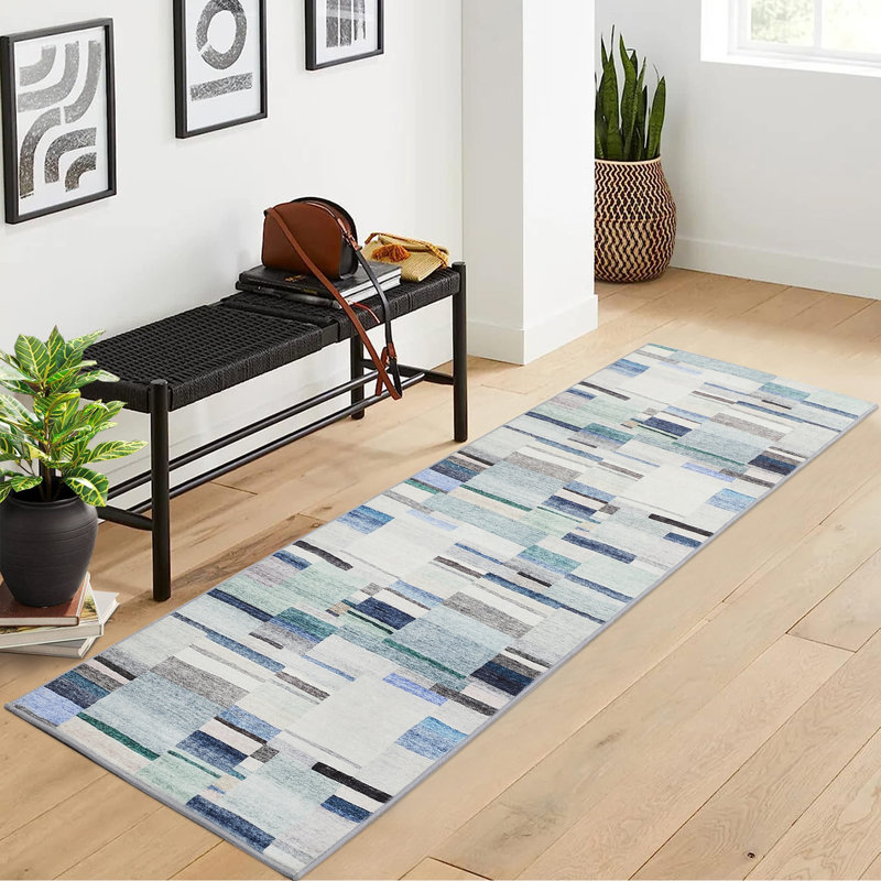 Candelario Washable Indoor Rug, Runner 2' x 6'