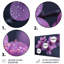  «Purple Cherry Blossom Essence - Art mural fleur de cerisier-106119724-106119731