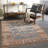 Gilstrap Oriental Blue/Red Area Rug-1855360098