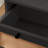 Nestl Wooden Rattan Nightstand End Table with Drawer-100255613-100866088