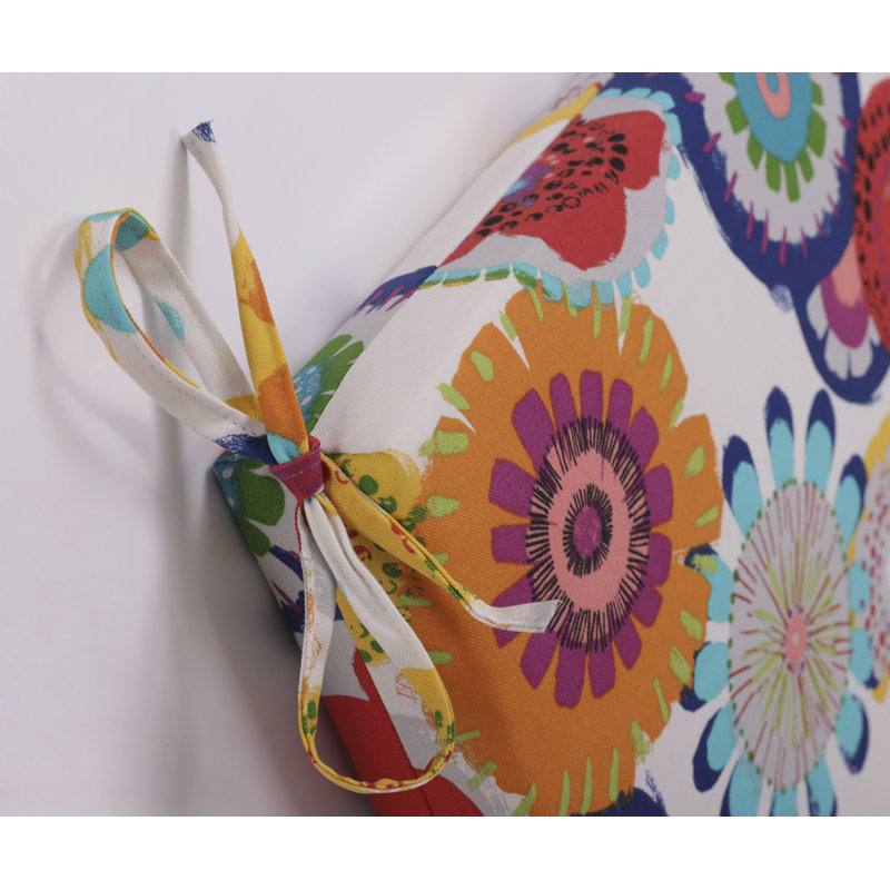 Coussin de salon méridienne intérieur/extérieur floral