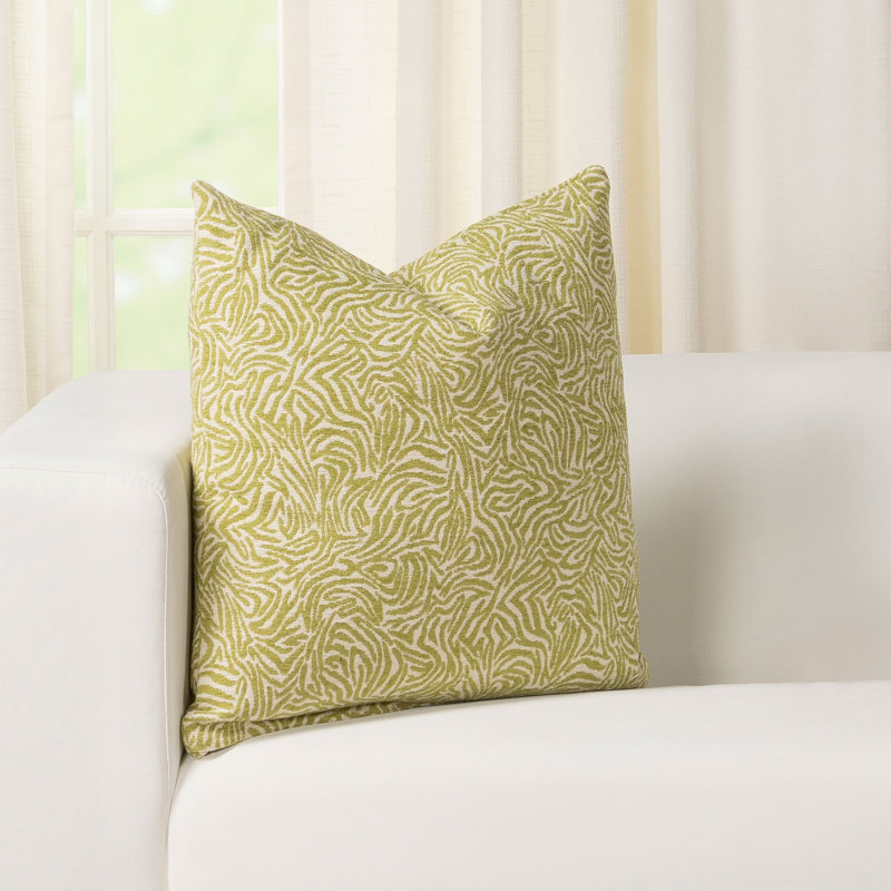 Coussin décoratif en polyester Tigress, 22 po x 22 po, Polyester