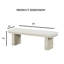 Finition naturelle en queue d'aronde anglaise avec base de socle 1pc Modern Farmhouse Design