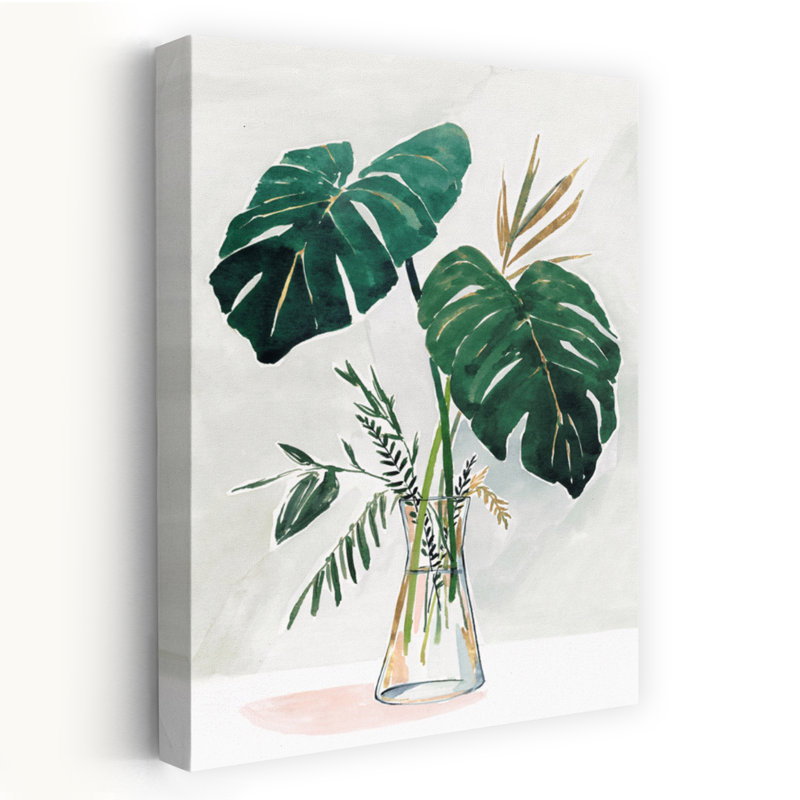Forenoon I, art moderne abstrait de la nature, H 24 po x l 16 po