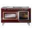 ILVE Nostalgie II Noblesse 60 po à 2 brûleurs, plaque chauffante, plaque de cuisson française-939345235-939345233