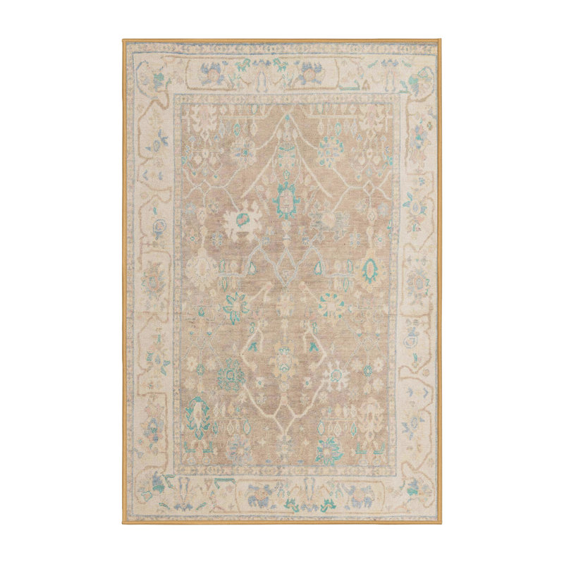 Tapis abstrait moderne 4344, Rectangle de 2 pi x 3 pi