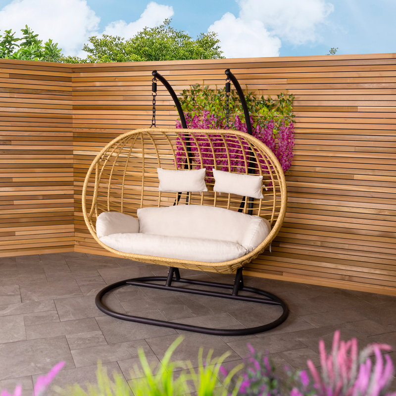 Campeon 2 Person Porch Swing with Canopy