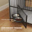 Wood Pet Furniture Style Crate with 2 Doors