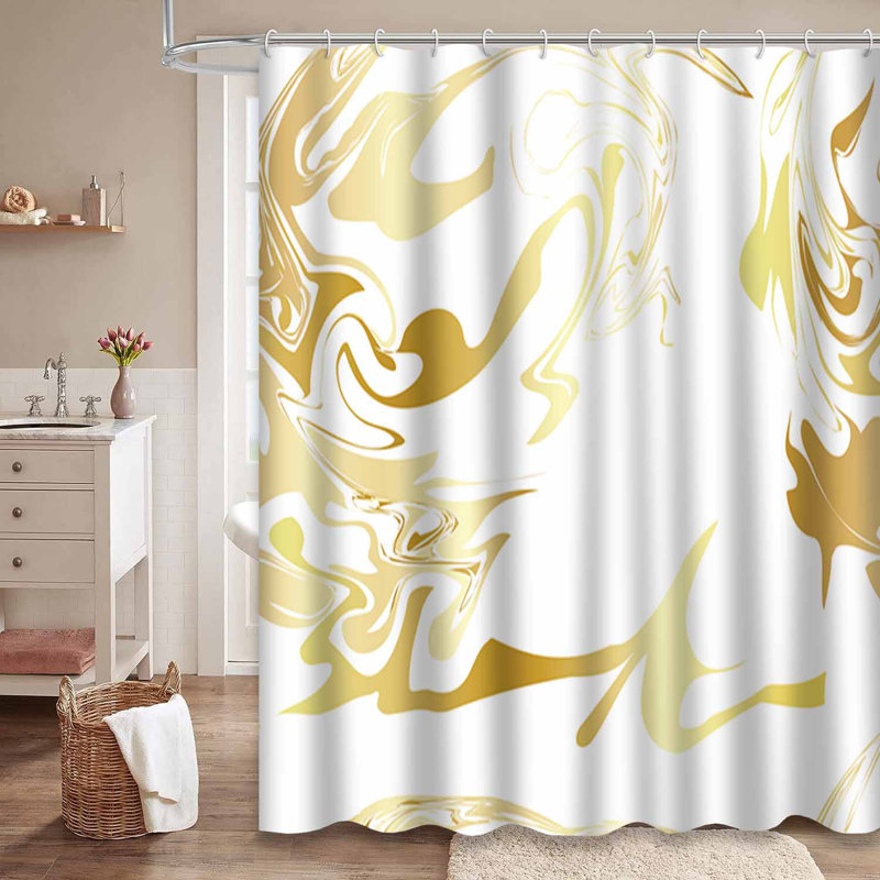 Rideau de douche Marble, L 72 po x l 84 po