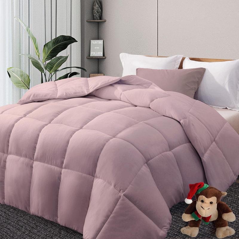 Édredon en microfibre , Rose