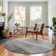 Premium Machine Washable Prisco Gray Rug