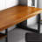 Yellowish brown Rectangular Solid Wood Executive Desk-308797407-308797405