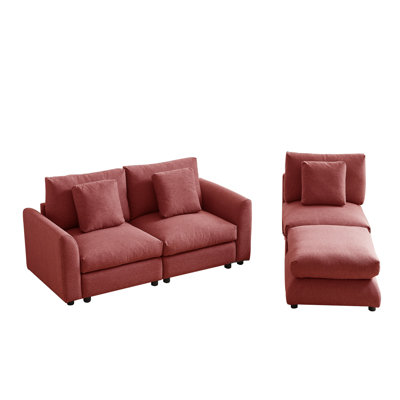 4-Piece 102'' L-Shape Sectional