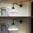 Manderfeld 12.25" 1-Light Farmhouse Industrial Indoor/Outdoor Iron LED Gooseneck Arm Outdoor Sconce-289364203