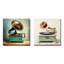 Ensemble de 2 reproductions d'art rétro sur toile Phonographs Elegance I-102568908-102568913