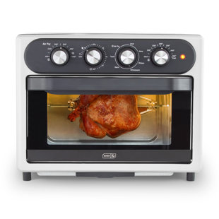 Geek Chef Air Fryer Toaster Oven, 6 Slice 24QT Convection Airfryer  Countertop Oven, Roas, Broil, Reheat, Fry Oil-Free, Stainless Steel,  Silver, 1700W.Prohibited to be listed on  