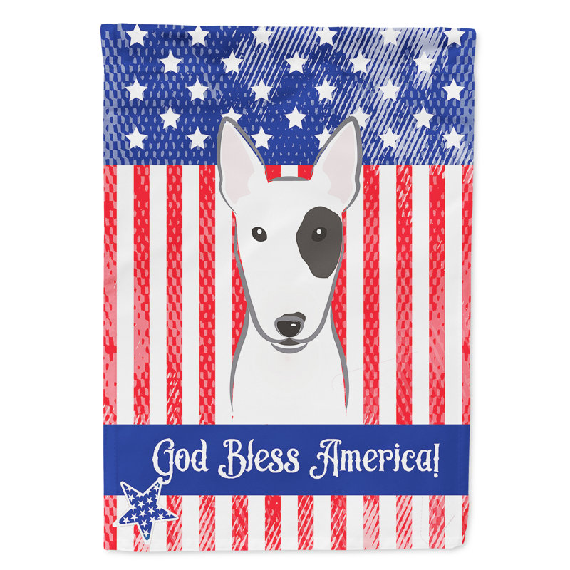Drapeau de jardin Leighanne, Bull-terrier