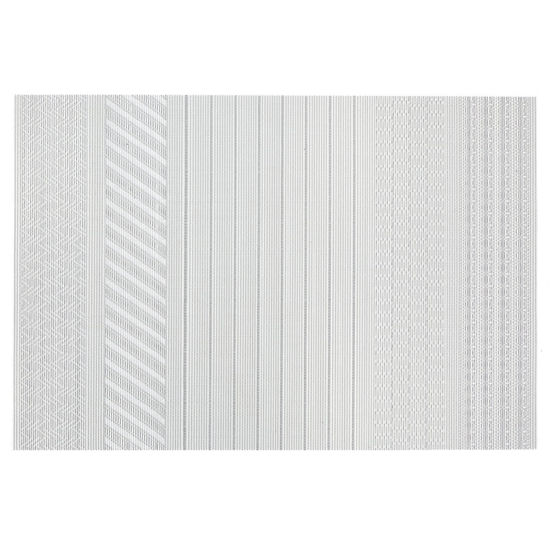 Napperon en vinyle 11 po Regalia, Argent