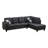 Larelle 103.5" Wide Fabric Sofa & Chaise-497679986-445747211