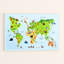 « world map art » et « couleur », art encadré Feemster-27421251