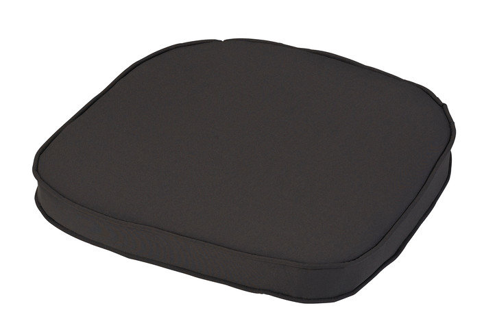 Dining Chair Cushion, Charcoal Gray