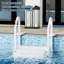Échelle de piscine à 3 marches EROMMY avec rampes doubles, capacité de 400 lb pour les marches de piscine antidérapante de 36 "à 50" hors-terre et creusées, construction durable en PE avec installation par encliquetage