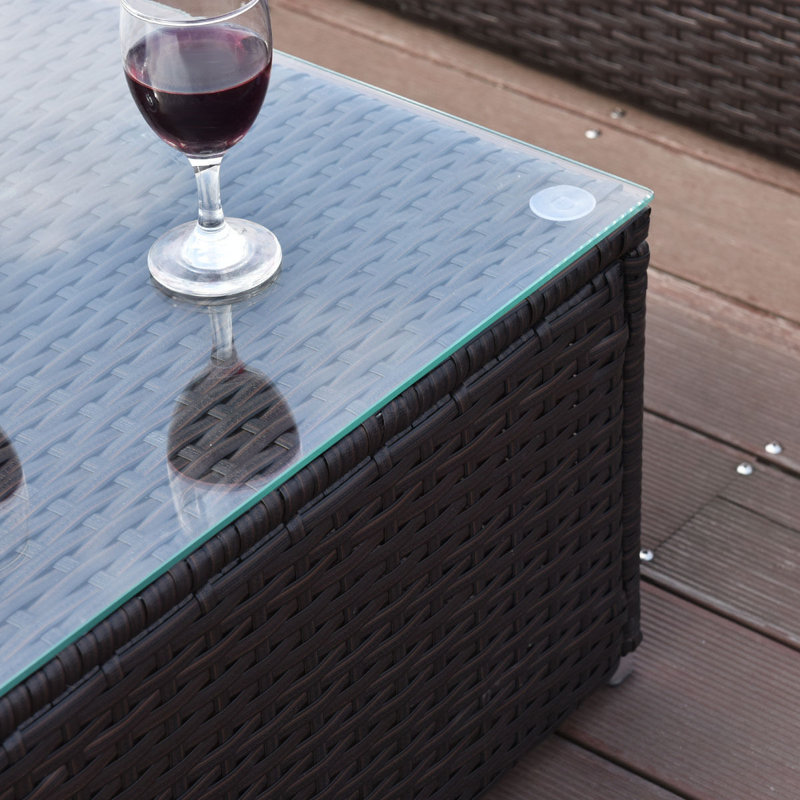 - Person Patio Conversation Set with Cushions