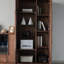 Bibliothèque simple en verre de style européen