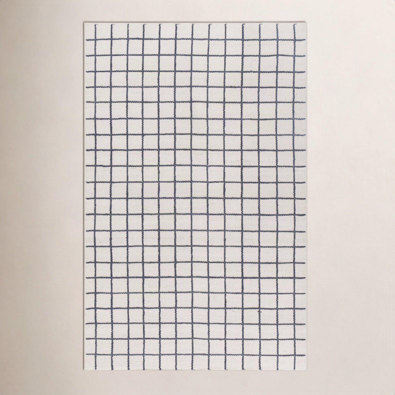 Jefferson Hand-Woven Plaid Rug, Rectangle 9' x 12'