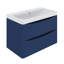800mm 2 Drawer Wall Hung Vanity Bathroom Cabinet & Basin Set-652901781