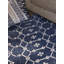 Tapis d'extérieur de qualité supérieure en polypropylène à motif géométrique-14302036