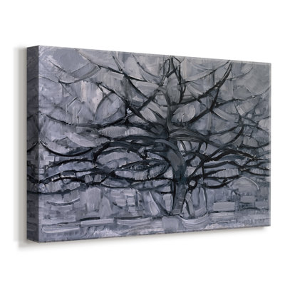 The Gray Tree-Piet Mondrian-Gallery Wrapped Canvas-1911