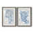 Cadre en papier gris