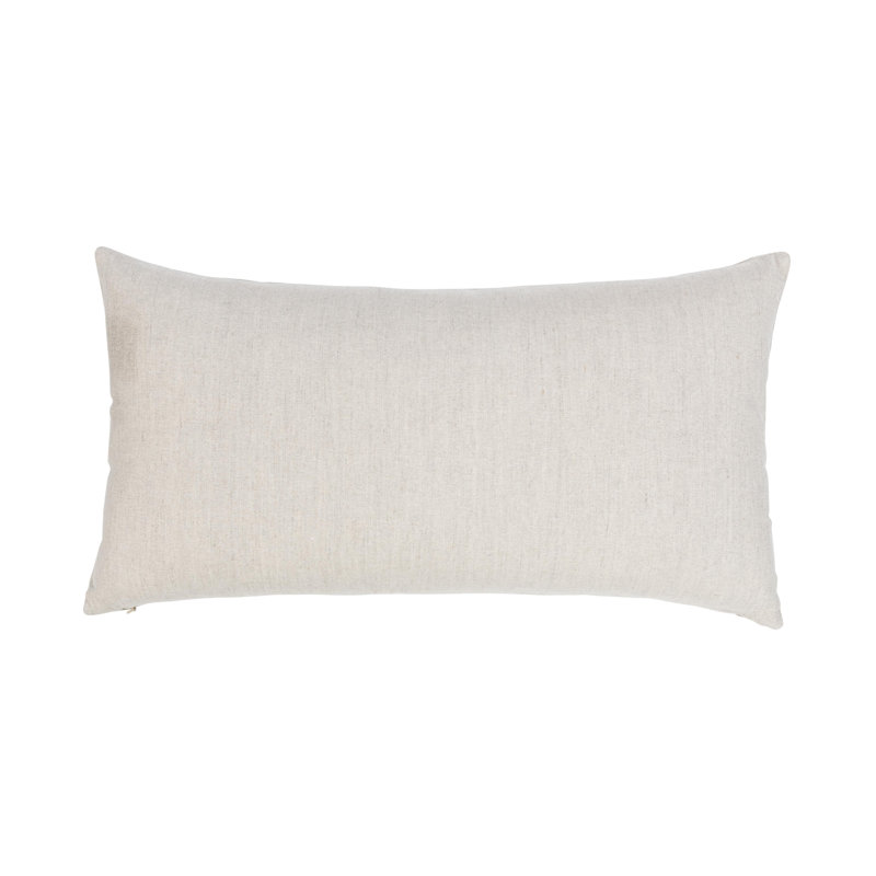 Corbin Pillow Cover & Insert, Rectangle 14"H x 26"W, Green