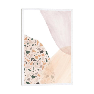 Terrazzo And Watercolour - Painting on Canvas