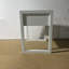 Table de chevet blanche moderne avec tiroir, table de chevet minimaliste avec poignée en bois, table de bout compacte pour chambre à coucher, appartement ou petits espaces, assemblage facile