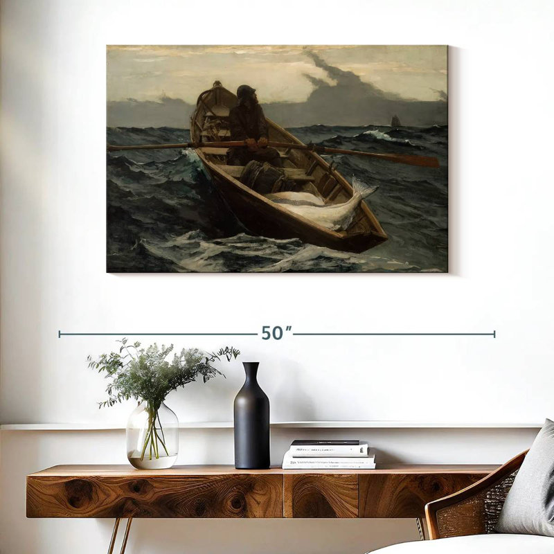 Mehar The Fog Warning, 26" H x 39" W