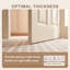Tapis Sycamore moderne à rayures effet pinceau, bleu, gris et beige, lavable en machine, antidérapant, à poils courts, pour l'intérieur et l'extérieur, adapté aux animaux domestiques, idéal pour le salon, la chambre, la salle à manger, l'entrée, le couloir ou le bureau.-1157249418
